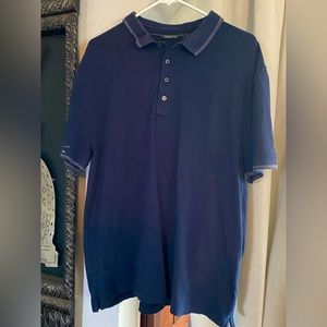 Navy Blue Claiborne Polo